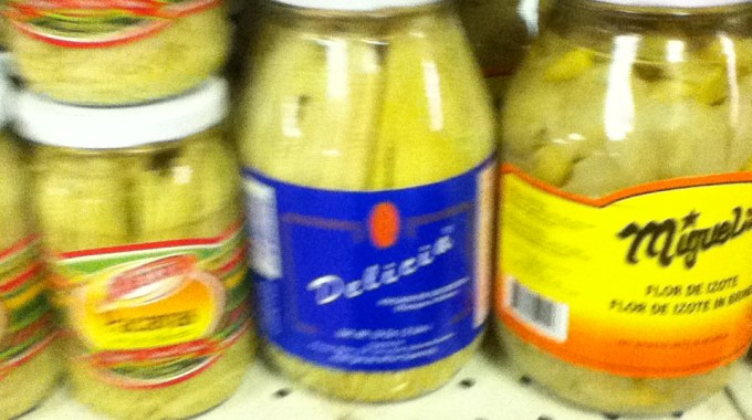 Shelves at Tienda y Taqueria Fiesta